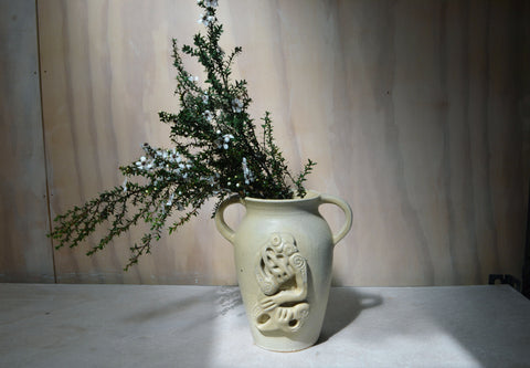 Hei Tiki Vase Oat